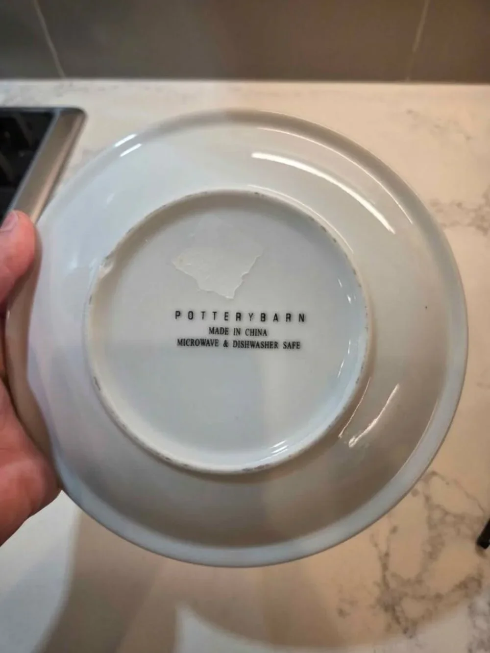 Pottery Barn small plates about 8